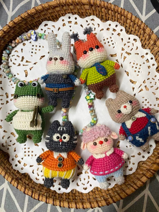 crochet or knitted  handmade cuties