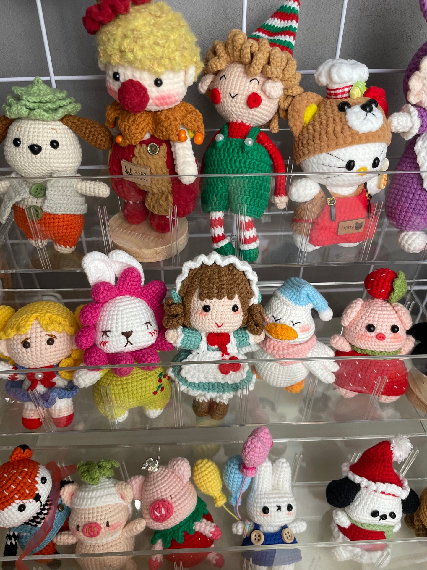 crochet or knitted  handmade cuties