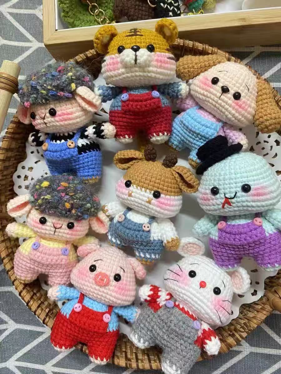 crochet or knitted  handmade cuties